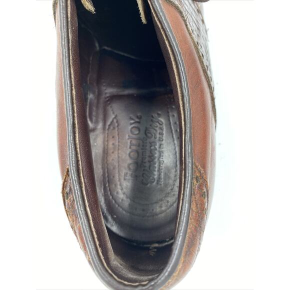 Footjoy Classics Golf Shoes / 9W Brown Leather / Used Condition 9 W main image 3